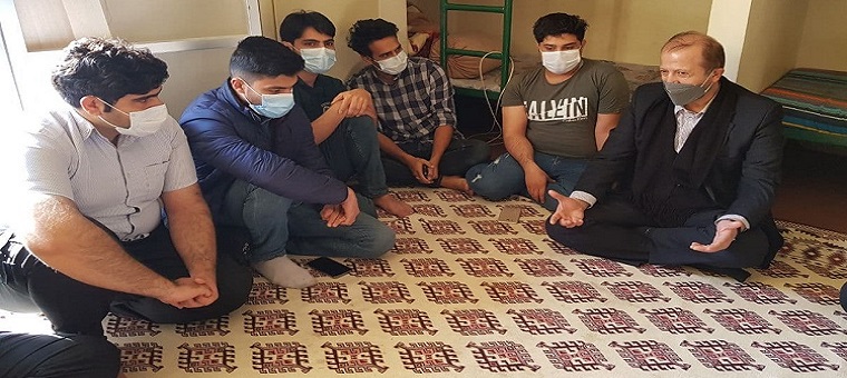 بازدید سرپرست دانشگاه از دانشکده منابع طبیعی و علوم دریایی نور