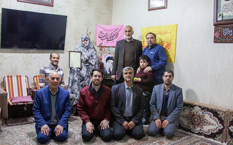 تکریم خانواده های معظم شهدا در دانشگاه به مناسبت روز بزرگداشت شهدا