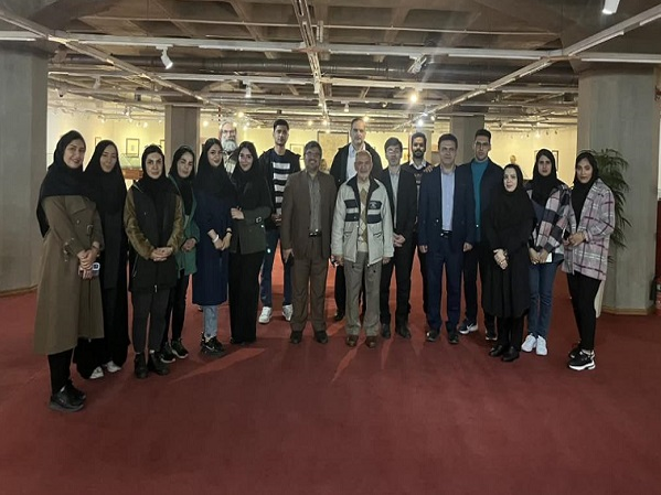 بازدید جمعی از دانشگاهیان پردیس کشاورزی از مرکز اسناد و کتابخانه ملی ایران