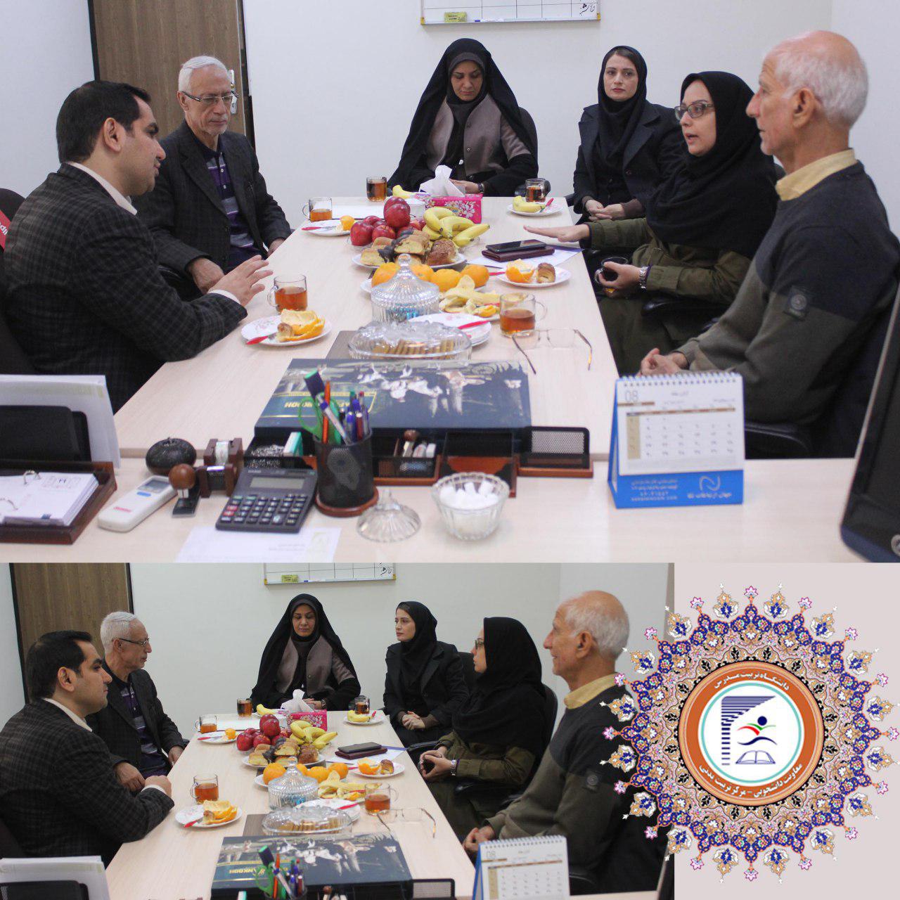  بازدید اعضای هیئت علمی گروه علوم ورزشی دانشگاه از مرکز تربیت بدنی